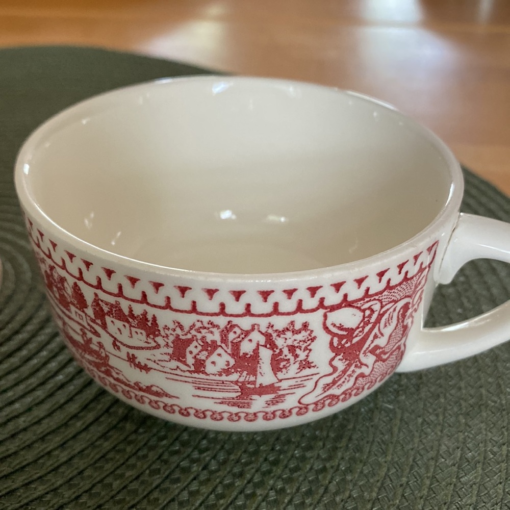 4 Royal China Memory Lane Coffee Cups - Picture 8 of 8